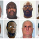 The eight Arkansas death row inmates slated to die in April. Top row: Jack Harold Jones Jr., Marcel Williams, Stacey E. Johnson, Ledell Lee. Bottom row: Jason F. McGehee, Kenneth Williams, Don Davis and Bruce Earl Ward. (Arkansas Department of Correction)